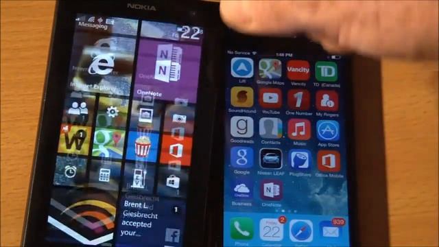 iPhone 5 Compared to Windows Phone смотреть онлайн