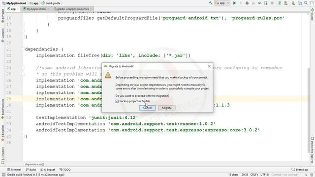 How to Migrate Android Studio Project to AndroidX смотреть онлайн