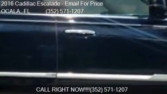 2016 Cadillac Escalade Premium Collection 4dr SUV for sale i смотреть онлайн