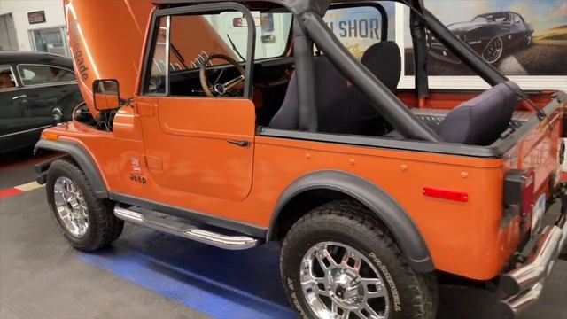 1977 Jeep CJ7 - V8 ENGINE - AUTO TRANS - смотреть онлайн