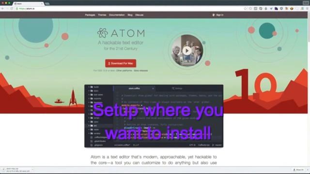Electron : Install Atom step by step in Mac | Windows | Linux | Desktop Apps | 1stOriginal смотреть онлайн