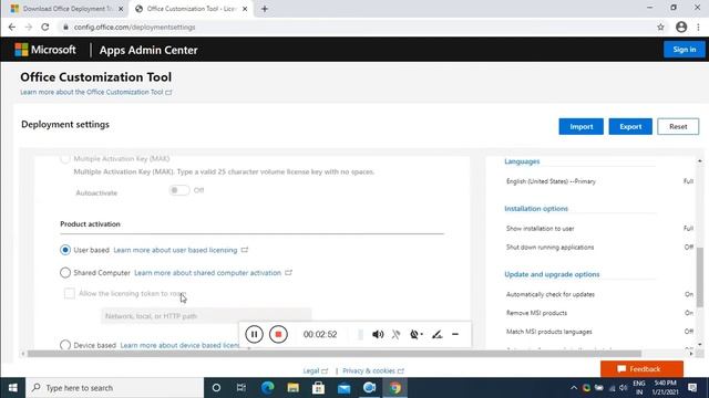 How to download and install 0ffice 365 enterprise using deployment tool through cmd latest 2021 смотреть онлайн