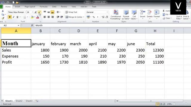 Tamil Tutorial For MS Excel Beginners - Part 9 (Formating Cells) смотреть онлайн