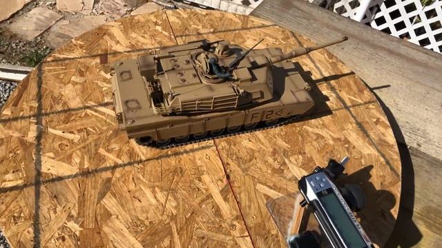 M1a2 1/16 scale tank, смотреть онлайн