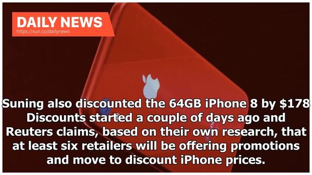 Daily News - Chinese retailers continue to heavily discount iPhone prices смотреть онлайн