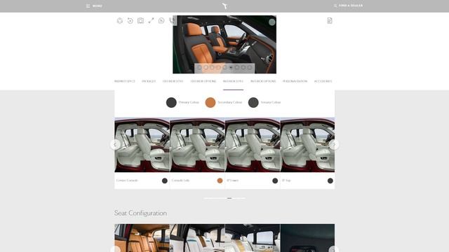 Rolls Royce configurator смотреть онлайн