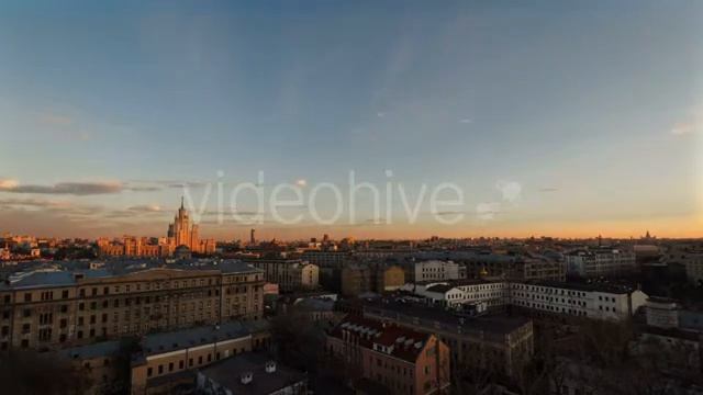 View Of Moscow From The Roof In The Center - Stock Footage | VideoHive 14712801 смотреть онлайн