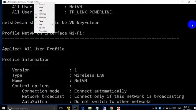 Show Wifi Password Windows 10/11 | CMD смотреть онлайн
