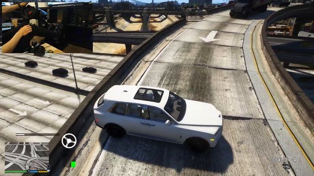 Rolls-Royce Cullinan - Gta5 4K + g29 смотреть онлайн