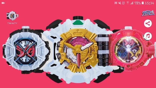Kamen Rider Zi-O Henshin Belt Ver 1.15 Trinity RideWatcg смотреть онлайн