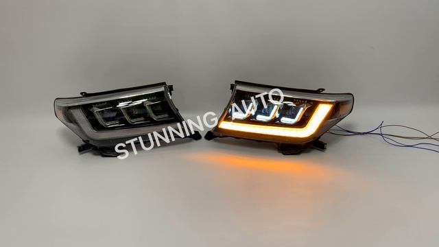 Фары передние Toyota Land Cruiser 200 смотреть онлайн