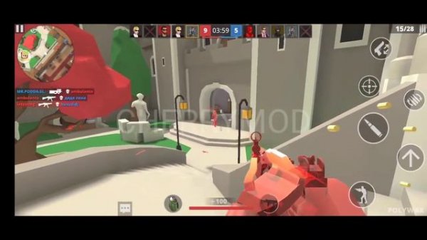 POLYWAR 2.2.0 MOD MENU APK (Godmode,Jump,Recoil,Aim)