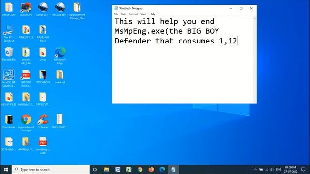 BOOST WINDOWS 10 PERFORMANCE (end MsMpEng.exe and others) смотреть онлайн
