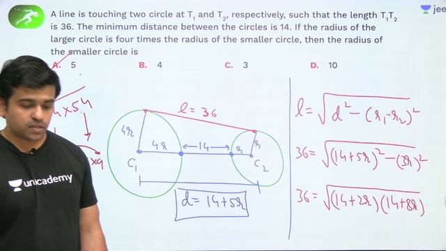 JEE: Circles | JEE Live Sprint 2.0 | Unacademy JEE | Maths | Sameer Chincholikar смотреть онлайн