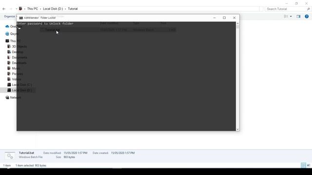 Create Password Locked Folder In Windows 10 - Keep Files Safe! смотреть онлайн