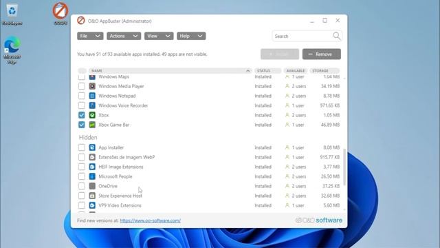 Como remover / desinstalar apps nativos do windows 11 e 10 смотреть онлайн