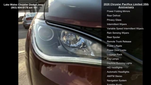 2020 Chrysler Pacifica Limited 35th Anniversary смотреть онлайн