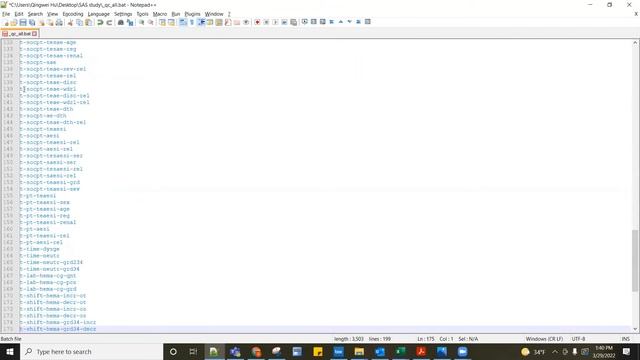 How to make a batch run file in SAS смотреть онлайн