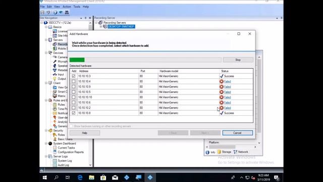 How to add camera to Milestone xprotect management client and smart client смотреть онлайн