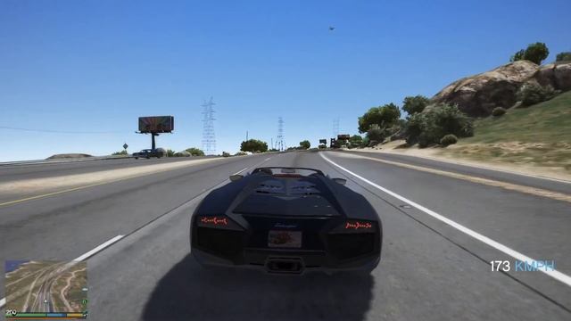 GTA 5 Real Life Lamborghini Reventon Free Roam Lap смотреть онлайн