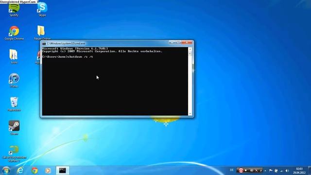 How to Set a shutdown timer on windows 7-BY AP COOL смотреть онлайн