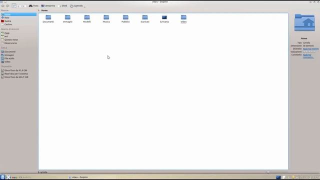 Guida KDE - Kubuntu 13 - Cap 6 - File Manager - Dolphin смотреть онлайн