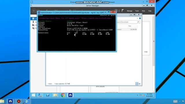 Codespaces Windows Server 2012 R2 Ngrok VPS/RDP смотреть онлайн