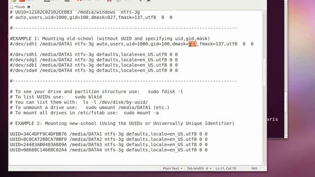 Editing the FSTAB File in Ubuntu - Part 1 смотреть онлайн
