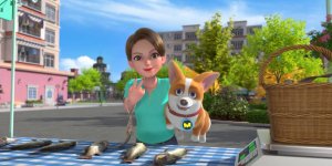 Корги по имени Моко. Простые истории, 129 серия. За покупками 