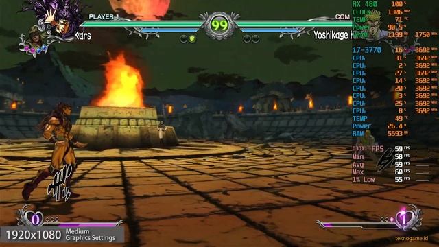 Jojo's Bizarre Adventure: All Star Battle R | Radeon RX 480 | Intel Core i7-3770 смотреть онлайн
