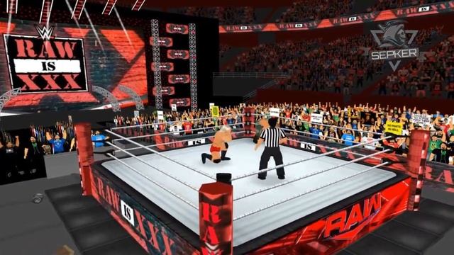 WWE RAW XXX CUSTOM ARENA FOR WRESTLING REVOLUTION 3D смотреть онлайн