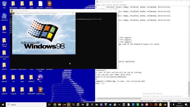 windows 98 v dosboxu смотреть онлайн