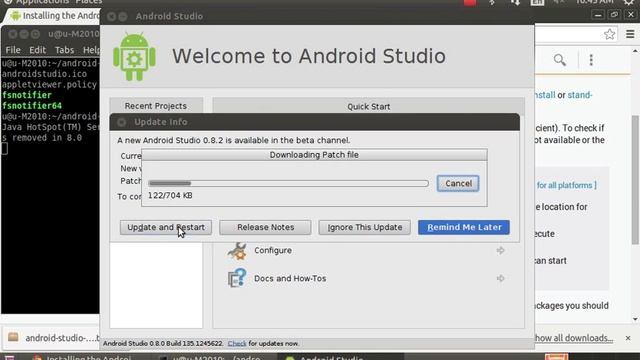 Update Android Studio смотреть онлайн
