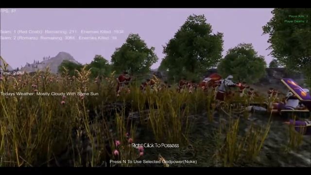 Ultimate Epic Battle Simulator 250 Red Coats vs 5000 Roman Soldiers смотреть онлайн
