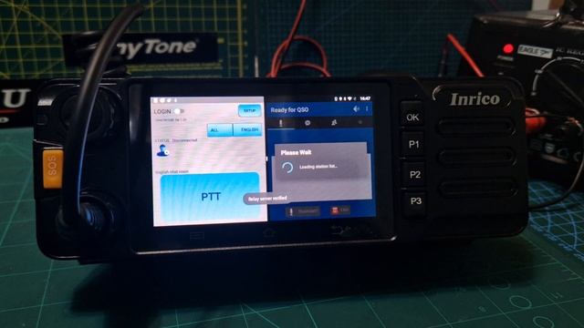 INRICO TM9, SPLIT SCREEN - ECHOLINK, ZELLO смотреть онлайн
