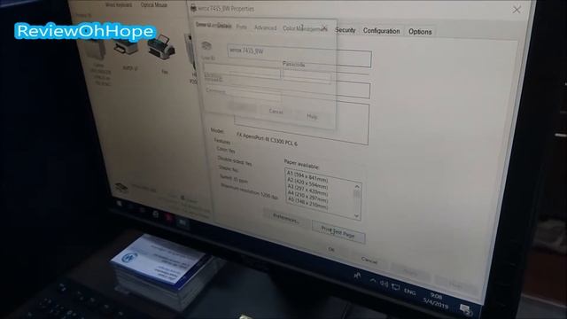 วิธีตั้งค่า USER ID ให้คอมพิวเตอร์พิมพ์ Fuji Xerox WorkCentre 7435 How to set the USER ID computer смотреть онлайн