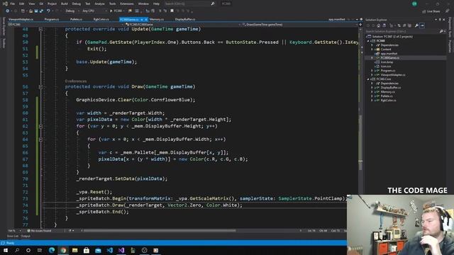 Live Coding a Fantasy Game Console | #01 | v2020.12.8.1 смотреть онлайн