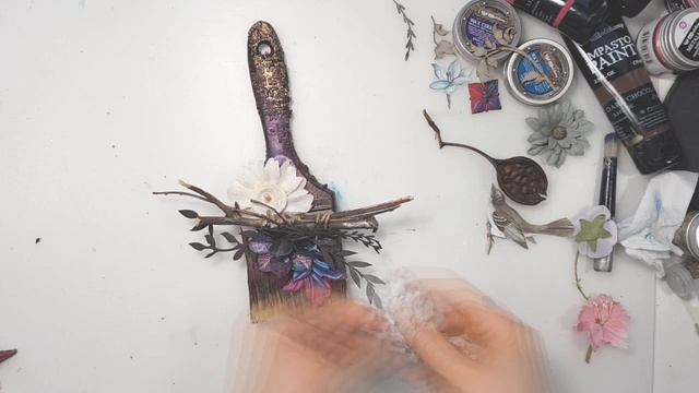 Mixed media Brush for Touching the soul You Tube HOP смотреть онлайн