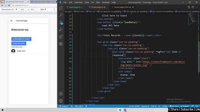API Integration in ionic [Ionic 6 Step By Step #13] #xmori_tutorials смотреть онлайн