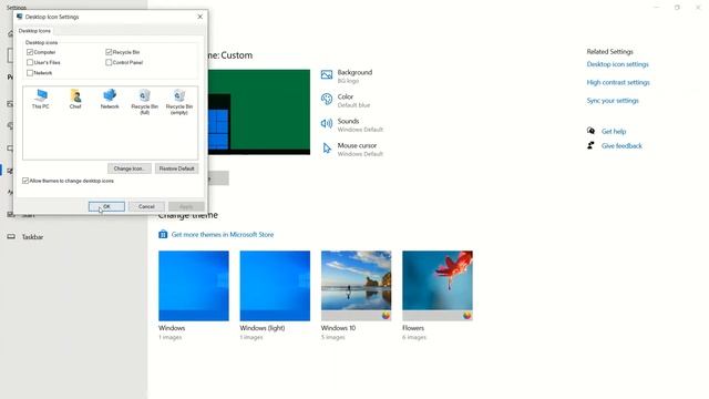 Show, Hide & Personalize Windows 10 Desktop Icons смотреть онлайн