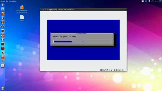 Installing Android on Ubuntu via VirtualBox смотреть онлайн