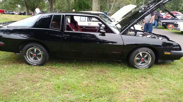 1986 BLACK PONTIAC GRAND PRIX 2+2 AERO COUPE 1 of 1100 смотреть онлайн