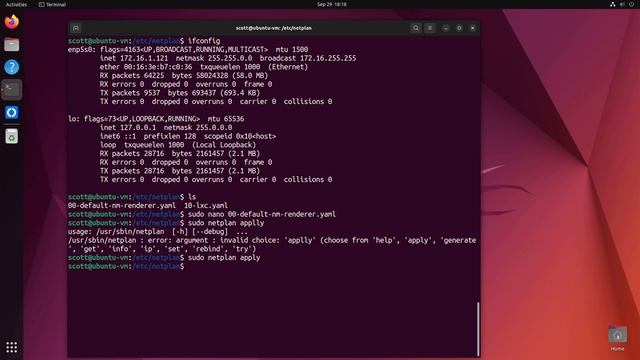 VLANs Ubuntu & Windows смотреть онлайн