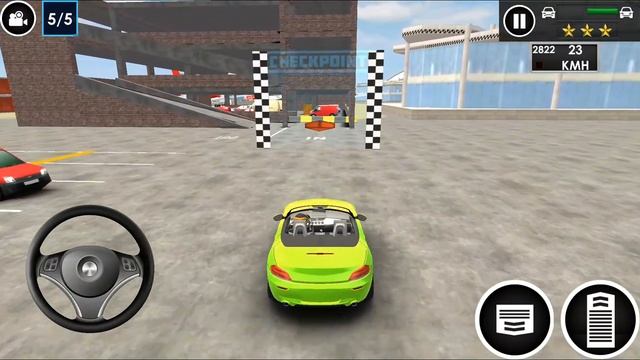 Car Driving School Parking Mode Level 50 Game For Android смотреть онлайн