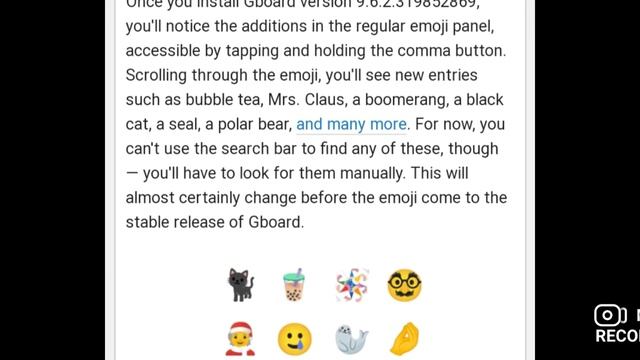 NEW EMOJI'S ARE ADDED IN GBOARD OF ANDROID 11 (APK DOWNLOAD) смотреть онлайн