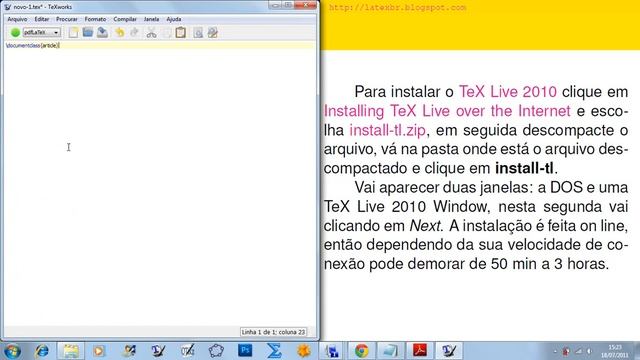 instalando latex no windows смотреть онлайн