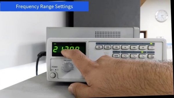 Intro to the Function Generator using GW Instek GFG-8250A