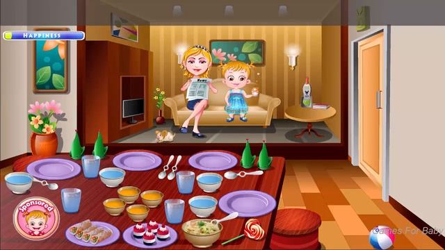 Baby Hazel Learns Manners - Baby Hazel Game Movie - Free kids games смотреть онлайн