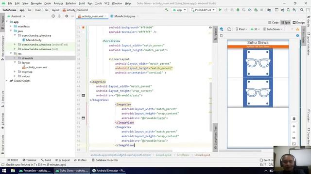 Android Studio - Pembuatan Layout dan Intent Membuka Layout Lain - Tugas September Ceria смотреть онлайн