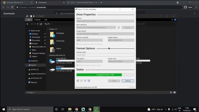 How to Install Official Windows 10 OS | Free 100% #windows. #microsoft. #os. #pc. #rufus смотреть онлайн